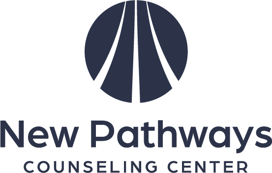 New Pathways Counseling Center Blue Logo